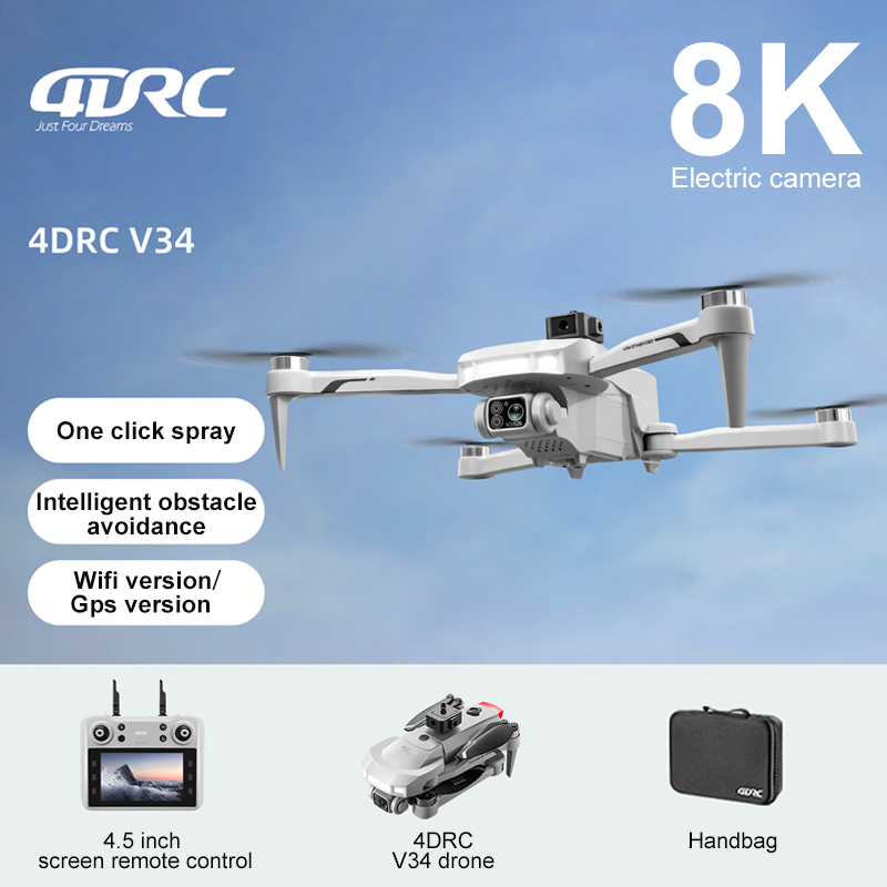 2025 New V34 Drone 8K Camera P - огляд і ціна Drone Camera Professional