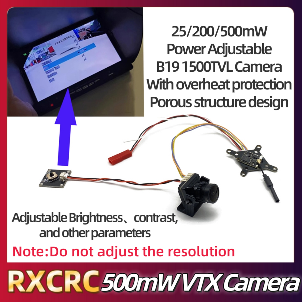 RXCRC FPV 5.8G Module 48CH 500 - огляд і ціна Drone Camera Lens