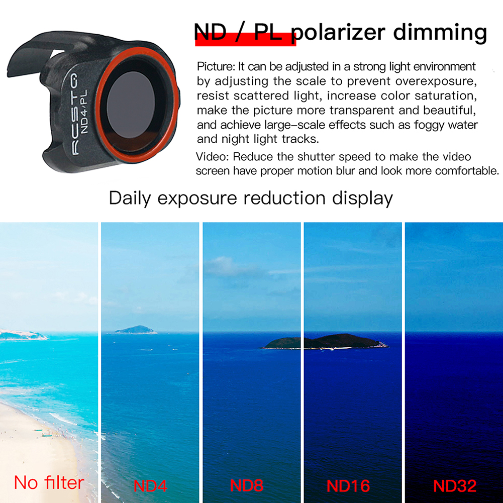 For DJI Mini 2 Camera Lens Fil - огляд і ціна Drone Camera Filter