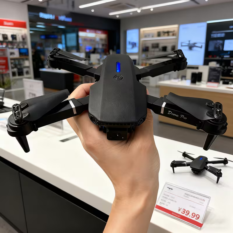 New E88Pro RC Drone 4K Profess - огляд і ціна Drone Camera Wide Angle