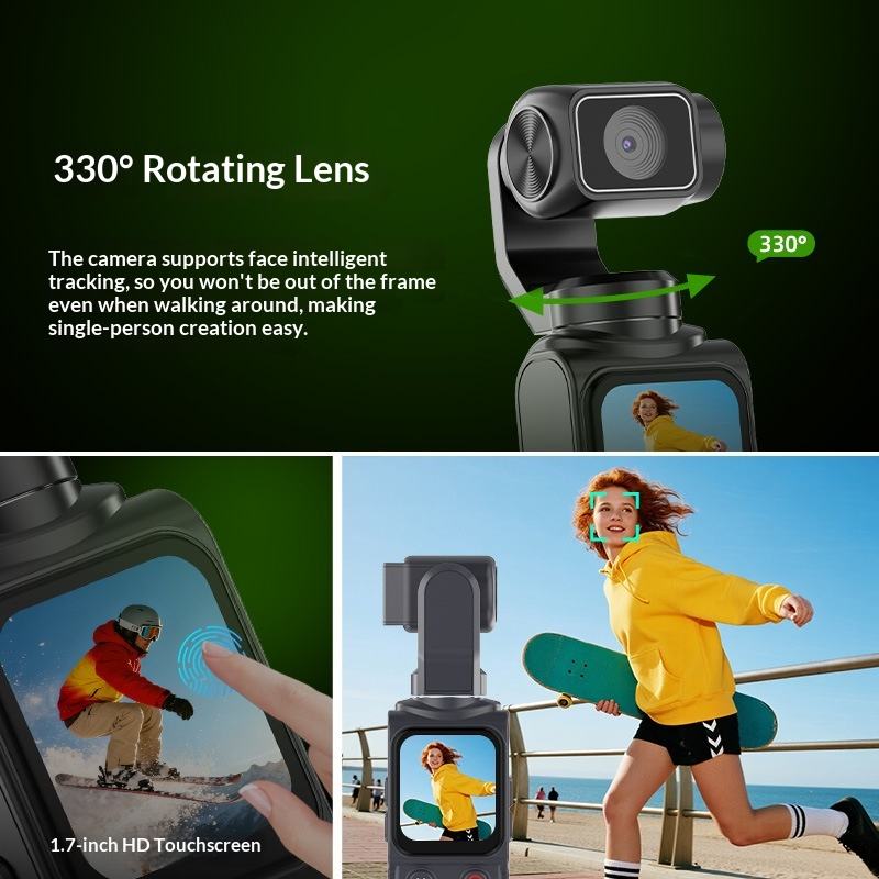 4K Ultra One-tap WiFi Pocket G - огляд і ціна Drone Camera Stabilized