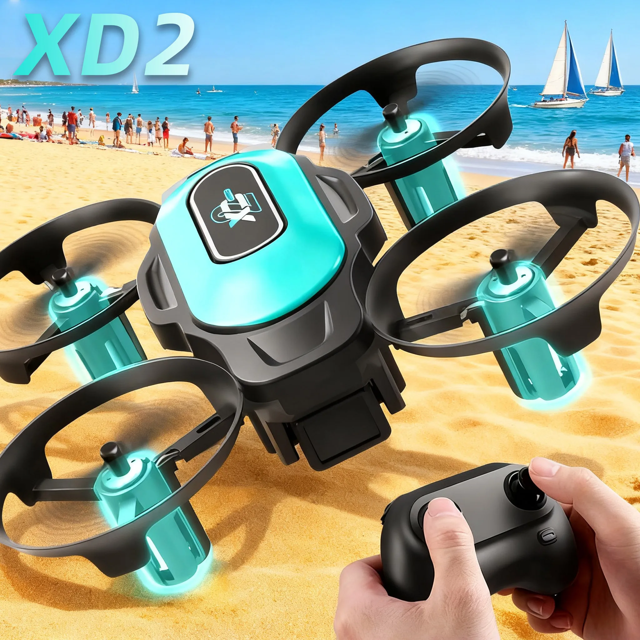 XD2 Mini Drone, 360° Stunt Fli - огляд і ціна Drone Camera Hd
