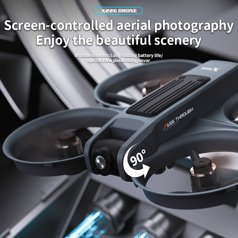 NEW X226 RC Drone 2.4G 5G WIFI - огляд і ціна Drone Camera Night Vision