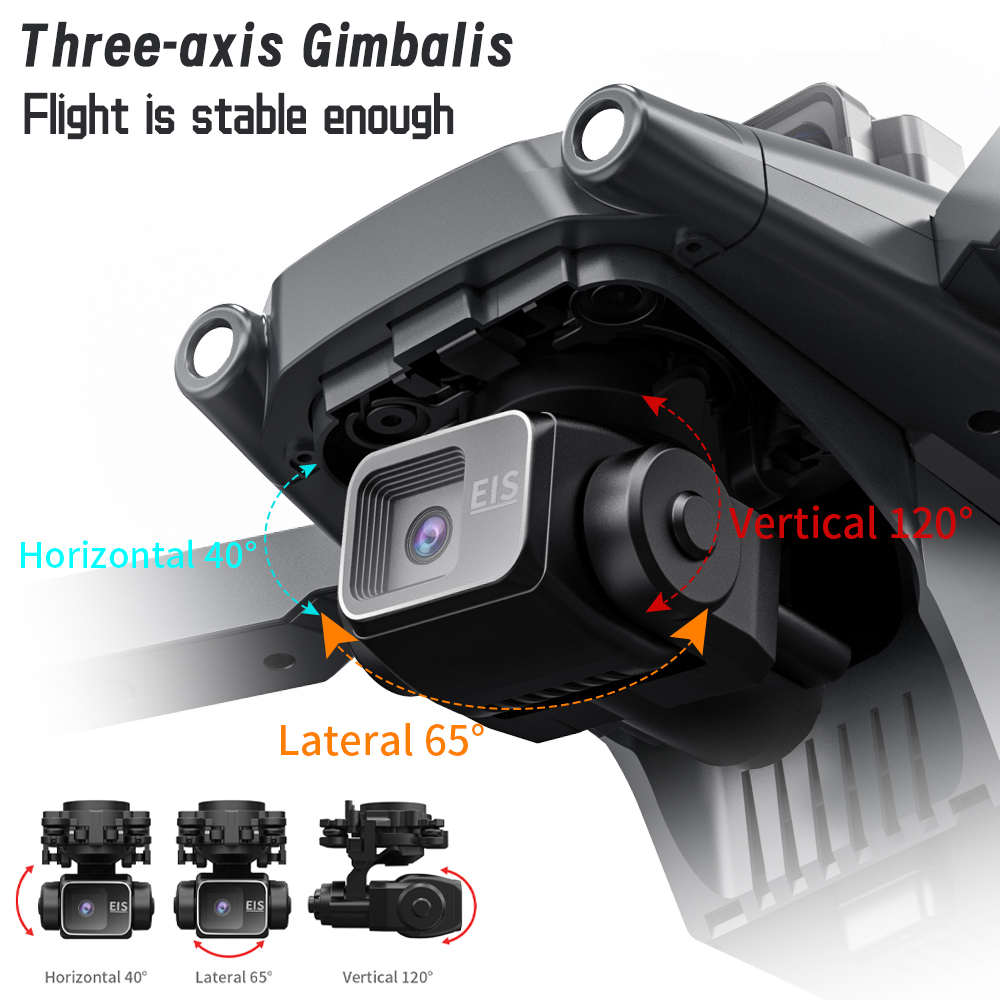 L600 MAX GPS Drone Professiona - огляд і ціна Drone Camera With Gimbal