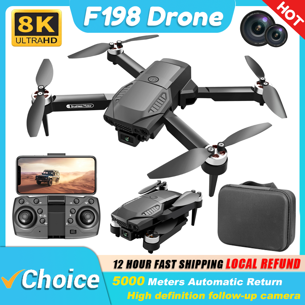 New F198 Drone Professional Du - огляд і ціна Drone Camera Wide Angle