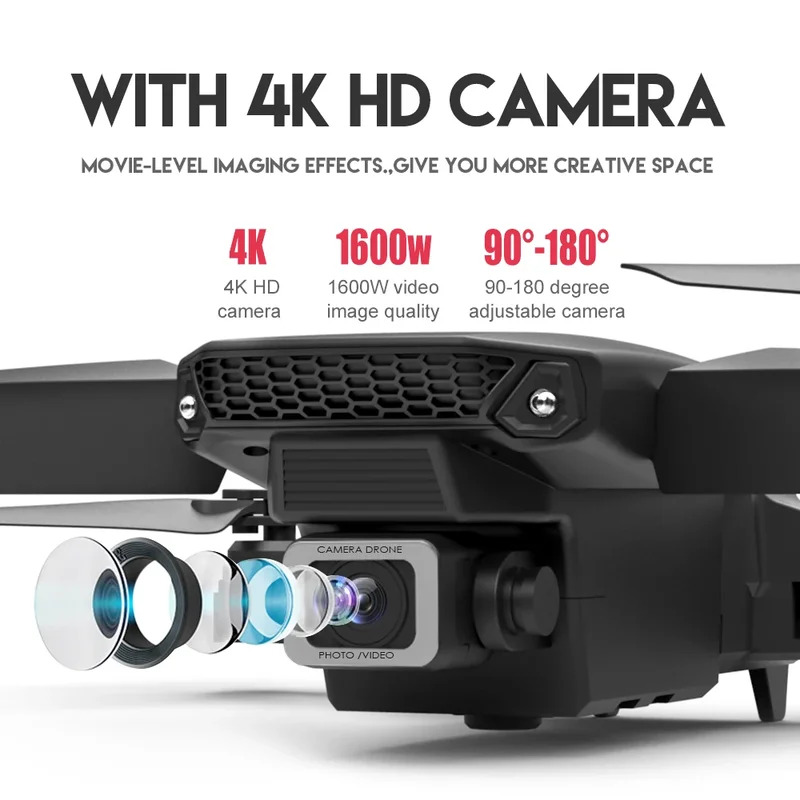 E88 ProIntelligent Folding Dro - огляд і ціна Drone Camera Hd