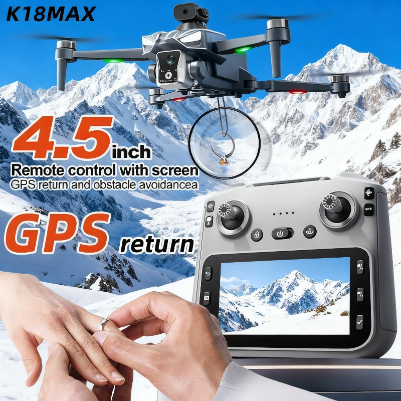 K18MAX 5G GPS Folding Drone, 8 - огляд і ціна Drone Camera Mount