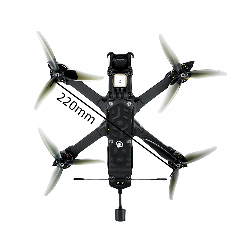 SQFPV Heison 5X Freestyle Cine - огляд і ціна Drone Camera Mount