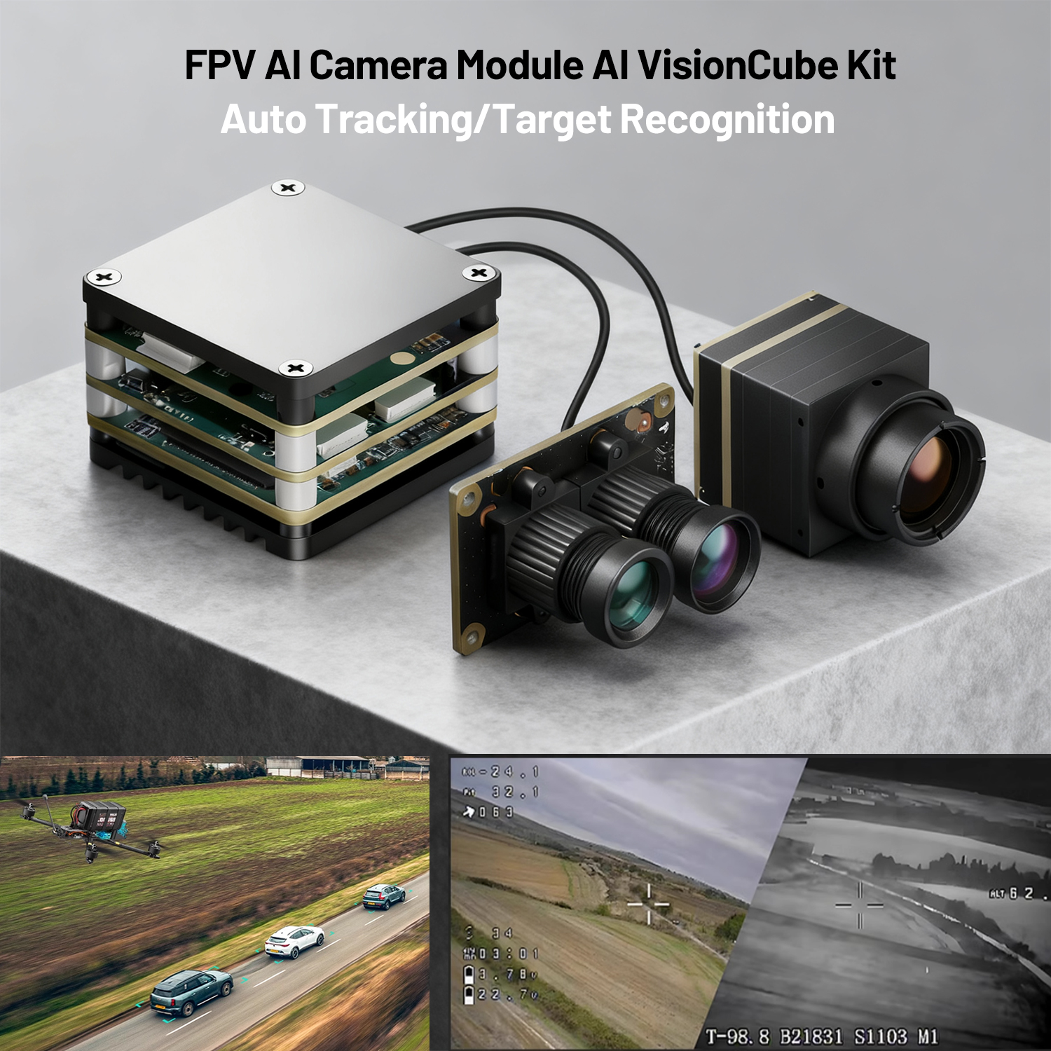 FPV AI Camera Module AI Vision - огляд і ціна Drone Camera Thermal
