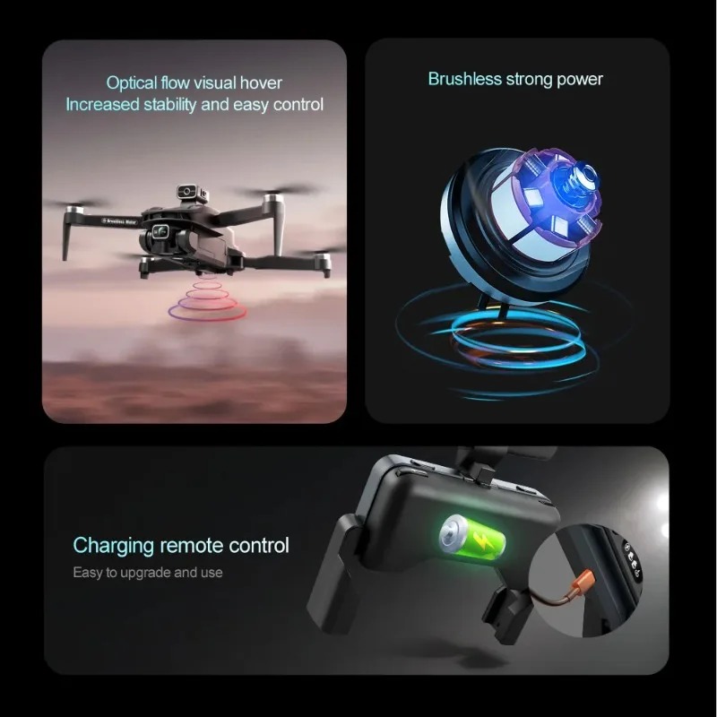 Lenovo V168 Drone 4K Professin - огляд і ціна Drone Camera Wide Angle