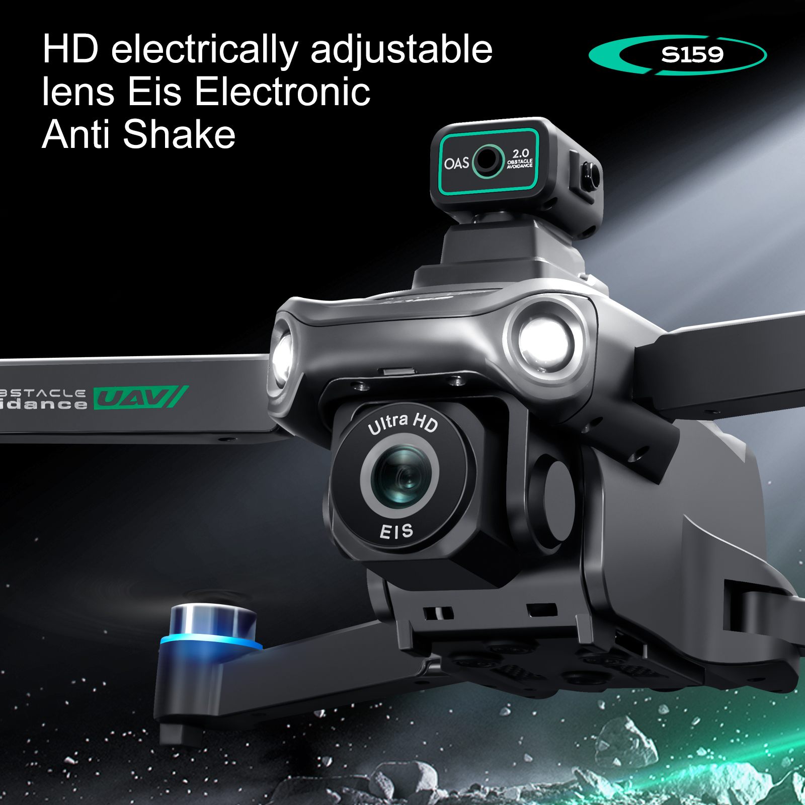 S159 GPS Drone 4K Profesional  - огляд і ціна Drone Camera Hd