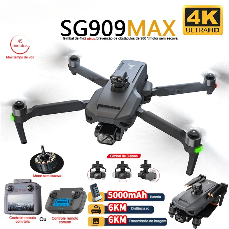 ZLL SG909 SG909MAX Professiona - огляд і ціна Drone Camera Night Vision