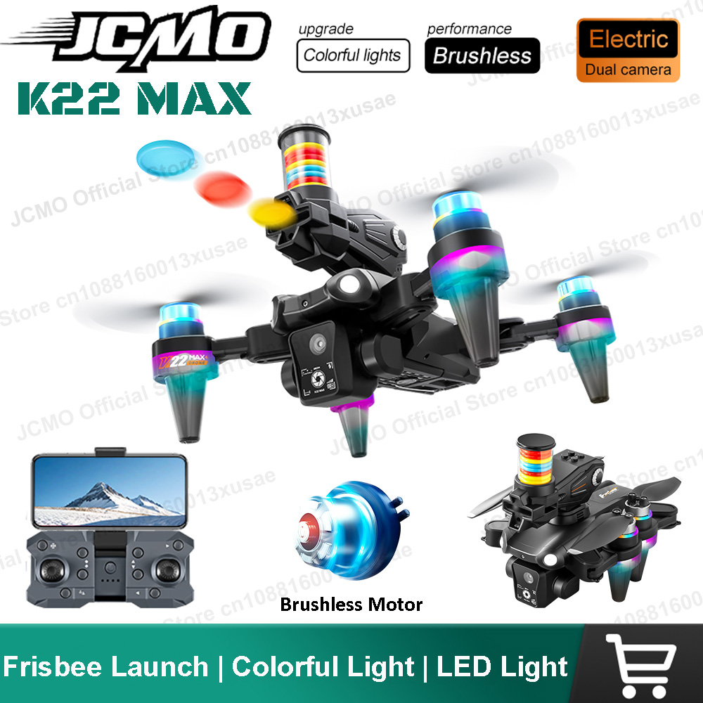JCMO K22 MAX Frisbee Launch Dr - огляд і ціна Drone Camera Professional